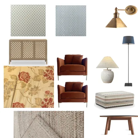 Violet Street Sitting Room Interior Design Mood Board by janelle@edwardsspear.com on Style Sourcebook