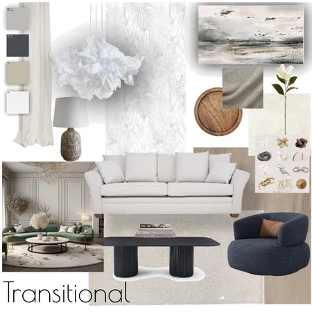 Transitional Interior Design Mood Board by shuraa on Style Sourcebook