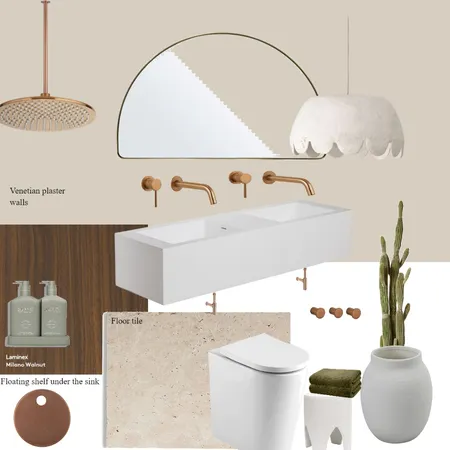 Shepard - Guest Bath Interior Design Mood Board by Elysepainter on Style Sourcebook