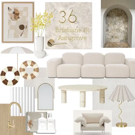 Allure Ashgrove Interior Neutral Interior Design Mood Board by AH Projects on Style Sourcebook