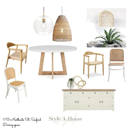 1/13 Northcote St Dining by Style A Home Interior Design Mood Board by Styleahome on Style Sourcebook