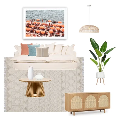 Modern Coastal - Living Interior Design Mood Board by Look Styling Co on Style Sourcebook