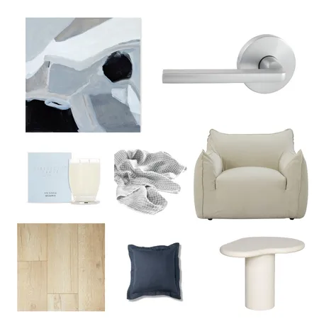 Satin Chrome & Bluey Tones Interior Design Mood Board by Gainsborough Hardware on Style Sourcebook