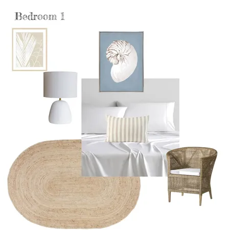 Bed 1 Interior Design Mood Board by Lisa Crema Interiors and Styling on Style Sourcebook