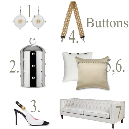 Buttons Interior Design Mood Board by Olmi Studio on Style Sourcebook