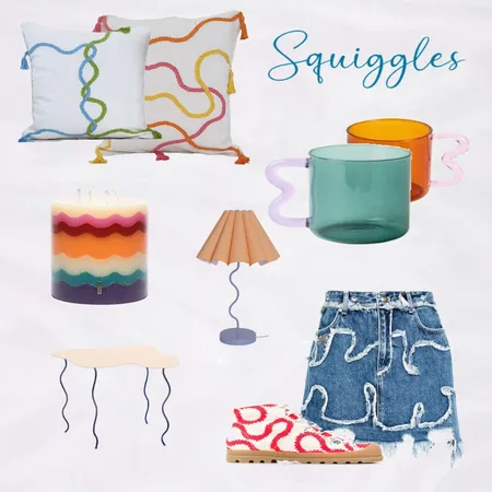 Squiggles Interior Design Mood Board by Olmi Studio on Style Sourcebook