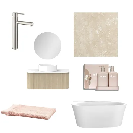 Girls bathroom Interior Design Mood Board by KellyPrice on Style Sourcebook