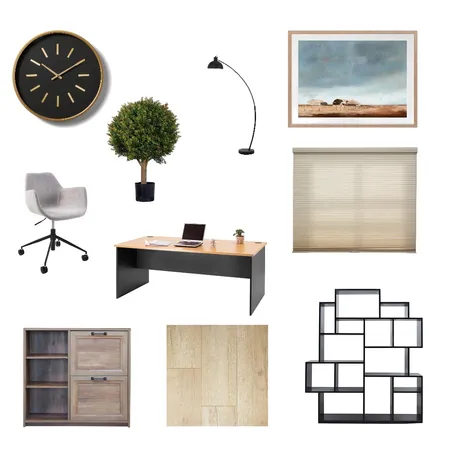 IDI - STUDY ROOM Interior Design Mood Board by TRAMA on Style Sourcebook