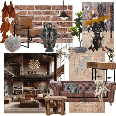 urban chic Interior Design Mood Board by slavasta77@gmail.com on Style Sourcebook