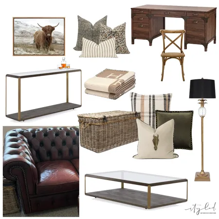 Daly - Downstairs Living Interior Design Mood Board by Styled Interior Design on Style Sourcebook