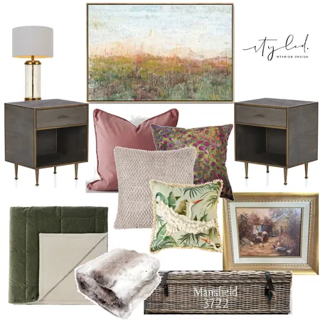 Daly - Main Bed Interior Design Mood Board by Styled Interior Design on Style Sourcebook