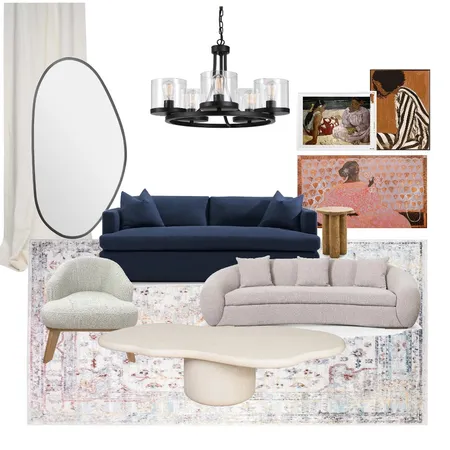 Modern living room Interior Design Mood Board by studio ad on Style Sourcebook