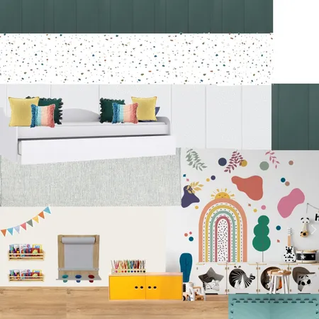 Brinquedoteca Jaque Interior Design Mood Board by Tamiris on Style Sourcebook