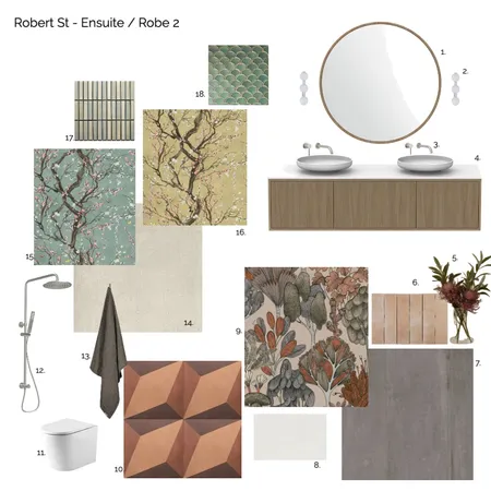 Robert St - Ensuite / Robe 2 Interior Design Mood Board by Susan Conterno on Style Sourcebook