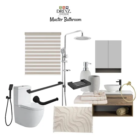 Najjera 2 Bathroom Interior Design Mood Board by Derick Asiimwe on Style Sourcebook