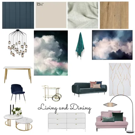 KITCHEN AND LIVING Interior Design Mood Board by steph@vivabuildco on Style Sourcebook