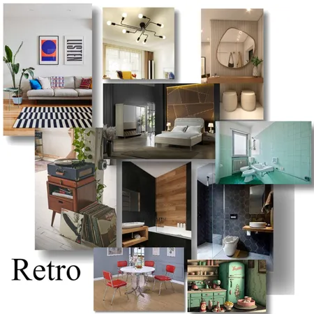 ret5ro Interior Design Mood Board by Tatianaafe on Style Sourcebook