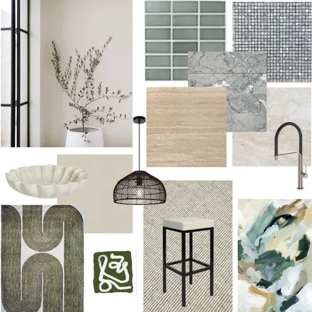 Kitchen Palette Interior Design Mood Board by The Collected Co on Style Sourcebook
