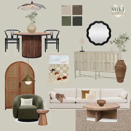 Modern Home Interior Design Mood Board by MIKI INTERIOR DESIGN on Style Sourcebook