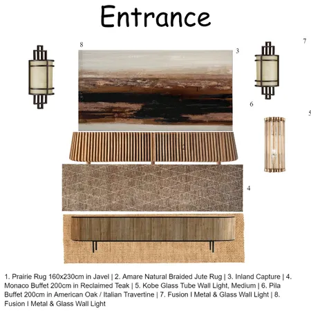 Entrance Home Interior Design Mood Board by info@mqinterior.co.za on Style Sourcebook