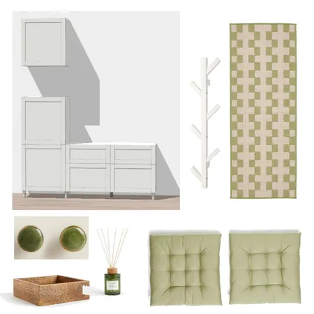 Laura Hallway Interior Design Mood Board by Designful.ro on Style Sourcebook