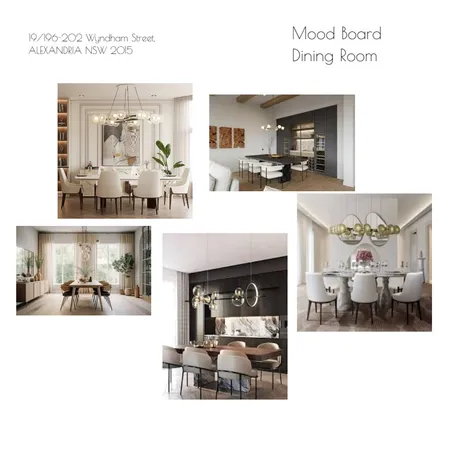 Nicky Allen Mood Board Dining Room Interior Design Mood Board by Lizzyt on Style Sourcebook