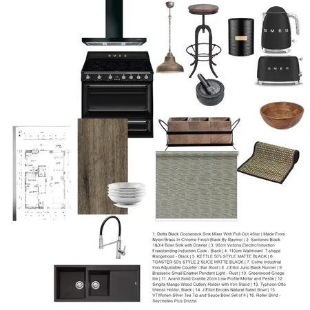 KITCHEN Interior Design Mood Board by ursulasinden8@gmail.com on Style Sourcebook