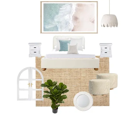 Hamptons bedroom 1 Interior Design Mood Board by KaitlynG on Style Sourcebook