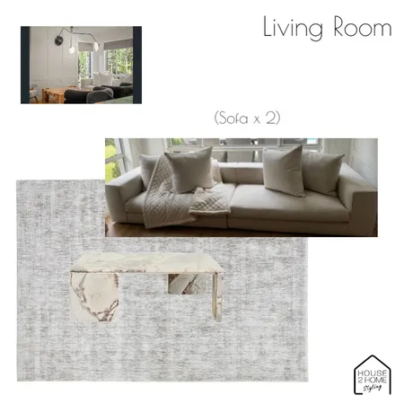 Living Room - Coorey Interior Design Mood Board by House 2 Home Styling on Style Sourcebook