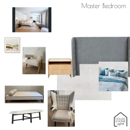 Master Bedroom (2) - Coorey Interior Design Mood Board by House 2 Home Styling on Style Sourcebook