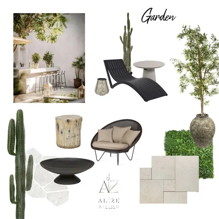 Garden Interior Design Mood Board by Alize Atelier on Style Sourcebook