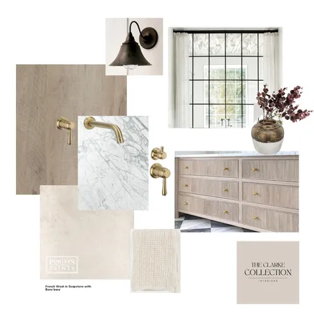 Bathroom ensuite Interior Design Mood Board by The Clarke Collection on Style Sourcebook