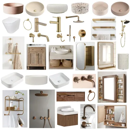 JB4-Bathroom Interior Design Mood Board by Pavaki Sapra on Style Sourcebook