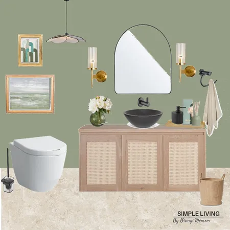 Powderroom 2 Interior Design Mood Board by moureen on Style Sourcebook