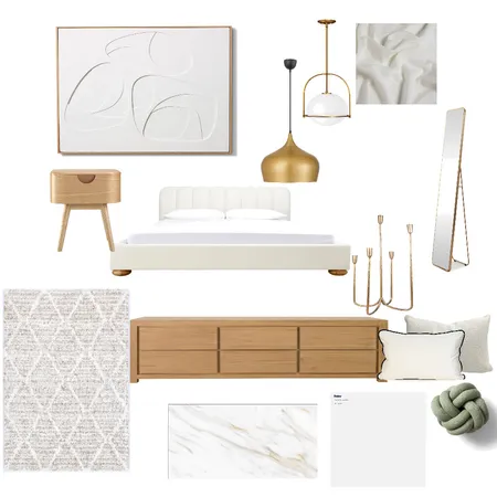 bedroom mpodboard Interior Design Mood Board by magtrig on Style Sourcebook