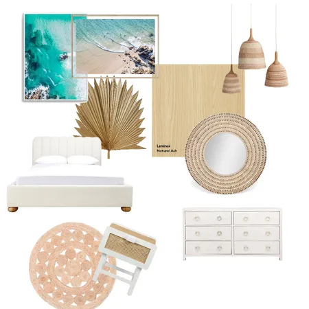 BEDROOM BY THE SEA Interior Design Mood Board by stav19 on Style Sourcebook