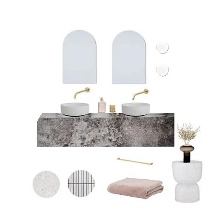 bathroom sample board part c Interior Design Mood Board by Efi Papasavva on Style Sourcebook