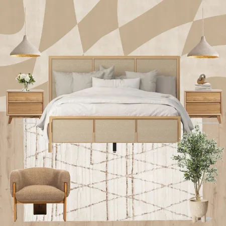 earthy organic bedroom Interior Design Mood Board by Suite.Minded on Style Sourcebook