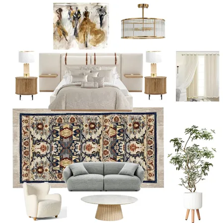 16 June High End Bedroom Moodboard Interior Design Mood Board by vreddy on Style Sourcebook