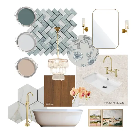 BATHROOM Interior Design Mood Board by KinaDesign on Style Sourcebook