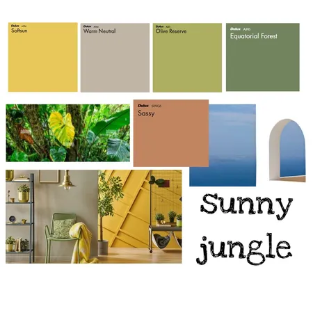 sunny jungle Interior Design Mood Board by melanie wen on Style Sourcebook