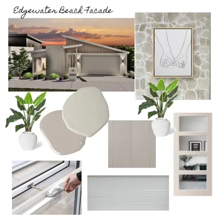 Edgewater Beach Facade Interior Design Mood Board by Renee on Style Sourcebook