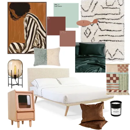 Bedroom mood Interior Design Mood Board by SewAhead on Style Sourcebook