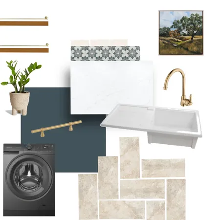 Mill House Laundry Interior Design Mood Board by Holm & Wood. on Style Sourcebook