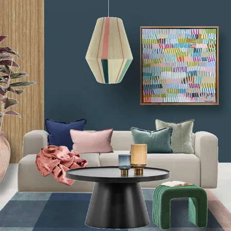 Colourful Living Interior Design Mood Board by Mood Indigo Styling on Style Sourcebook