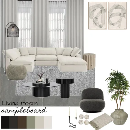 Taylor Living Interior Design Mood Board by Myamya on Style Sourcebook