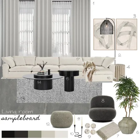 Taylor Living Interior Design Mood Board by Myamya on Style Sourcebook