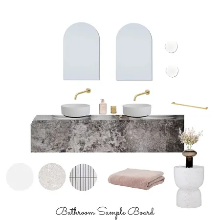 bathroom sample board part c Interior Design Mood Board by Efi Papasavva on Style Sourcebook