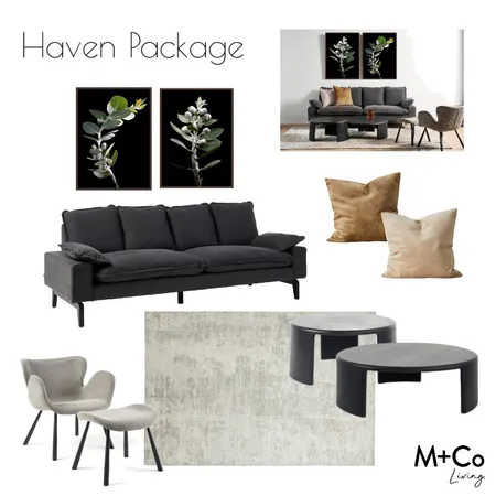 Haven Package Interior Design Mood Board by M+Co Living on Style Sourcebook