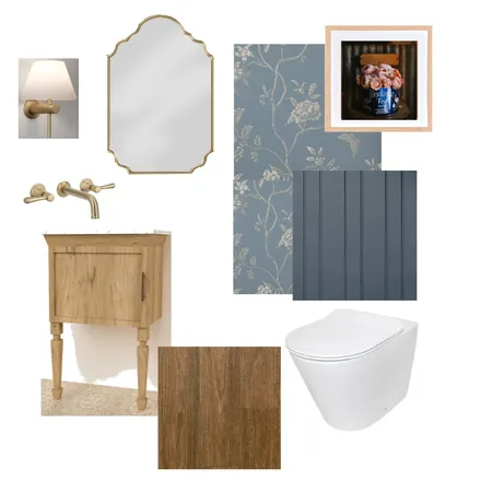 Powder Room Interior Design Mood Board by Holm & Wood. on Style Sourcebook